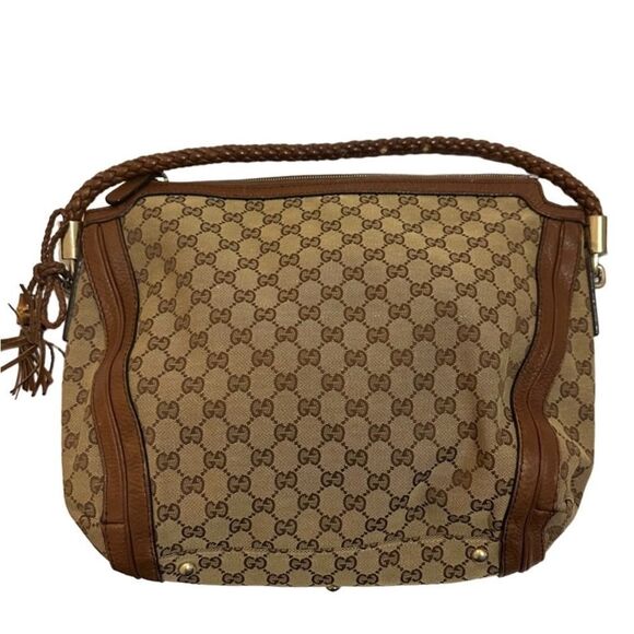 Gucci woven strap Bella tote - Picture 5 of 15